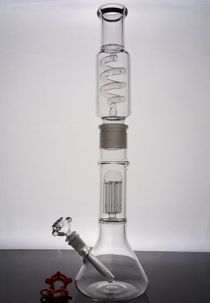 

Высокий Сплит Набор Прямой Бонг Руку Дерево Толстые Большие Стеклянные Бонги Построить Уникальный Бонг Dab Буровые Установки Бесплатная Доставка