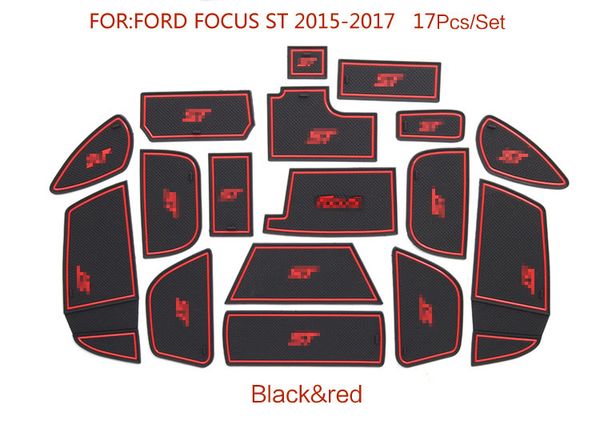 Non Slip Armrest Interior Door Pad Cup Mat For Ford Focus St 2015 2016 2017 Dash Pads Dash Pads For Cars From Locy 23 07 Dhgate Com
