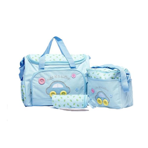

mommy bag 4pcs/set for baby outdoor bags big/ medium mummy shoulder bag bolsas diaper mat bottle holder sets ing
