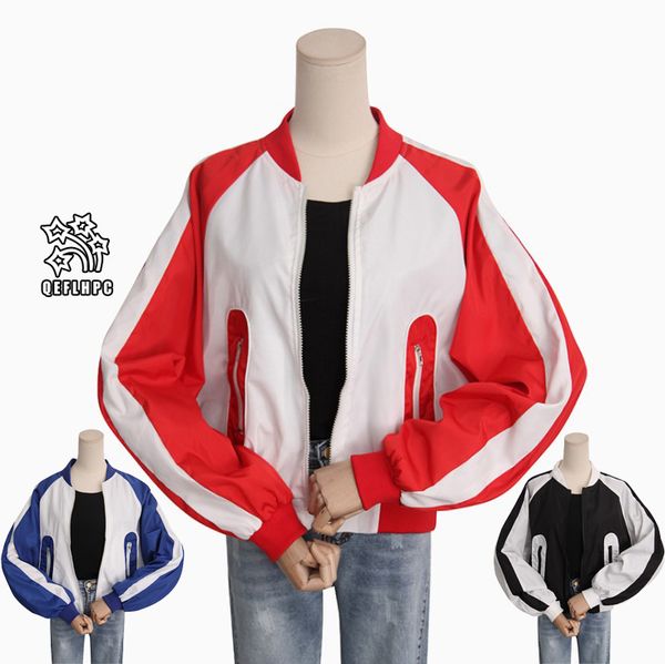 

2018 autumn winter women jacket fashion casual jacket youth jacket loose coat jackets women outerwear &coats stand collar long sleeve af5224, Black;brown