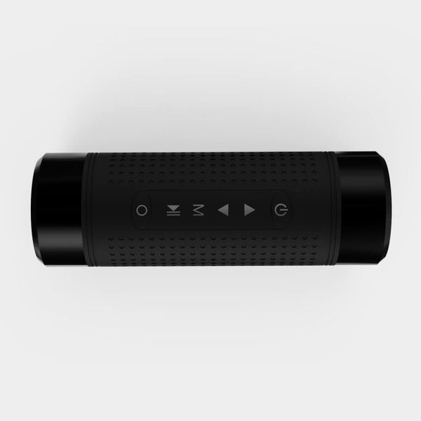 

portable wireless bluetooth speaker bass rugged for outdoors shockproof waterproof ip56 built-in 5200mah power bank+flashlight+fm radio