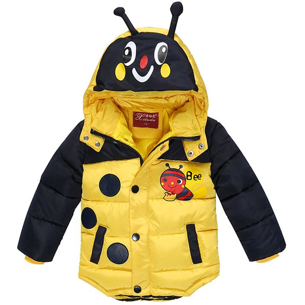 

keaiyouhuo baby boys coat 2018 autumn winter jackets for boys jacket kids warm hooded outerwear coat children clothes, Blue;gray