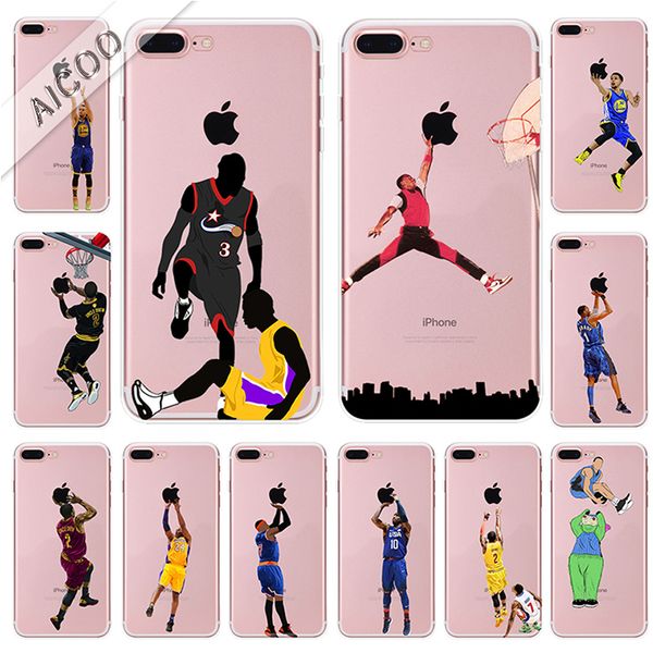 

For iphone x max ba ketball curry kobe jame phone ca e for iphone xr 8 7 6 6 plu am ung note9 9 oft tpu painting cover hell