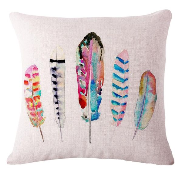 Wholesale Pillow Case 45cm 45cm Pretty Feather Pillow Case 3d 1