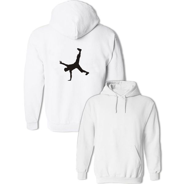 

cool street hip hop breakdancer silhouette sweatshirt women's men's boy's girls hoodies casual cotton pullovers long sleeve coat, Black