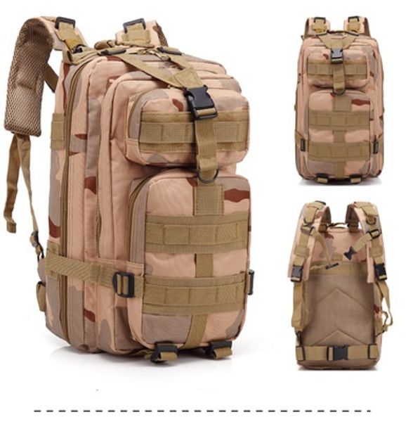 

fashion large capacity shoulder bag army grade military backpack outdoor sports bags multi function climb mountain backpacks 3p cs