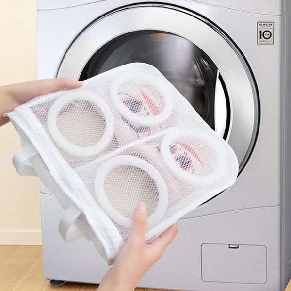 

washing bags organizer new arrival fashion storage organizer bags mesh laundry shoes dry shoe portable 2018