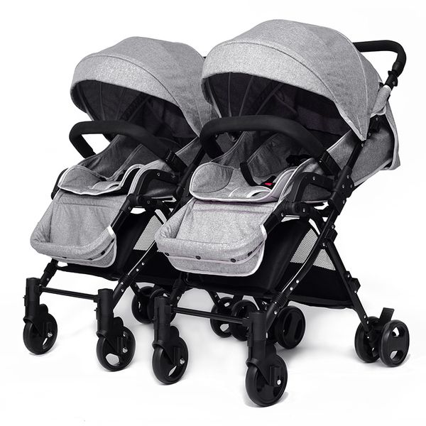 

gemini baby carriage ultra-lightweight can fold the transportation of newborns can sit trolley s eparable umbrella car