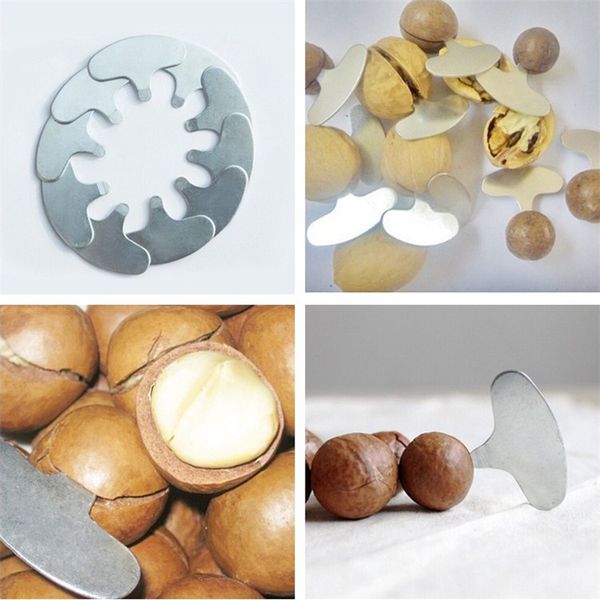 

portable nut cracker sheller metal walnuts macadamia nuts opener new nut device kitchen tool t3i0026