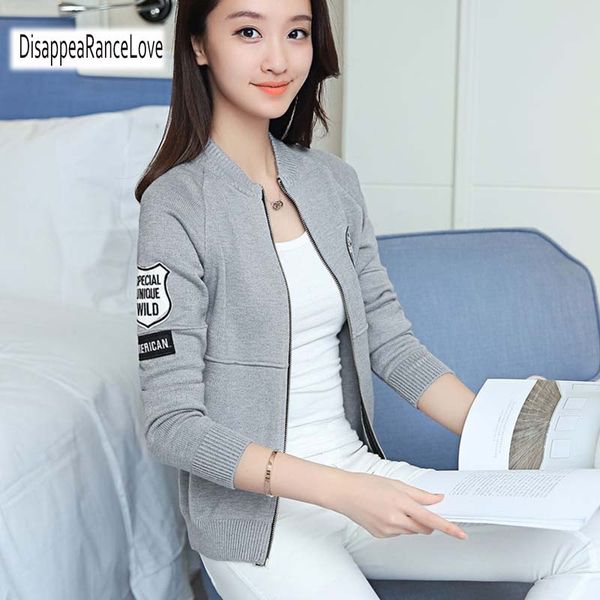 

women autumn cardigan ponchos mujer 2018 thin autumn sweater women loose knitted wear jacket blusas femeninas, White;black