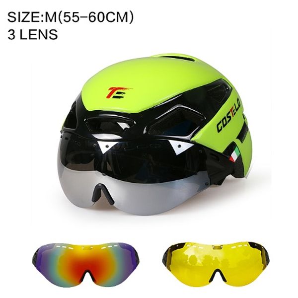 

2017 costelo cycling light helmet mtb road bike helmet bicycle speed airo rs ciclismo goggles safe men women 230g