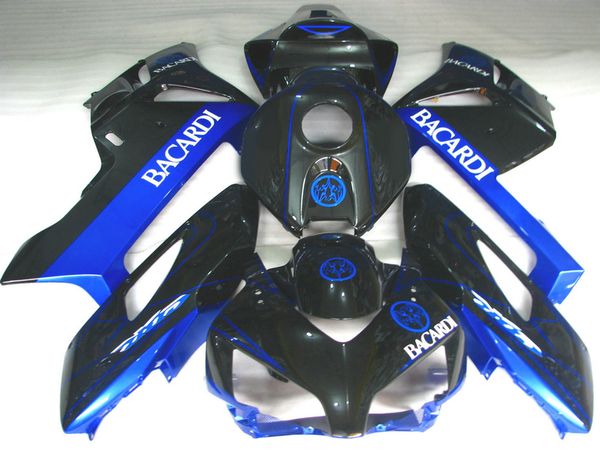 New hot Carimbos de molde de injeção para Honda CBR1000RR 2004 2005 kit de carenagem azul preto CBR 1000 RR 04 05 VQ30