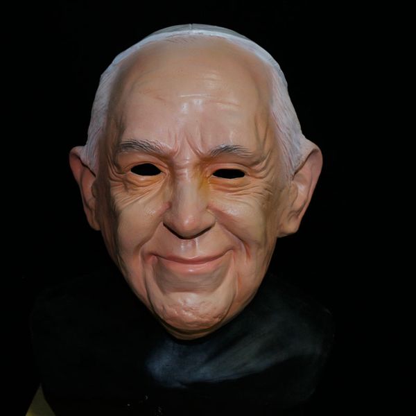 

2018 halloween party cosplay famous man face mask latex party real human face mask cool realistic