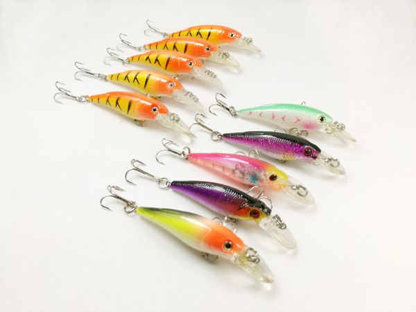

lot 30 fishing lures crankbait fishing baits hook bait 5g/7cm