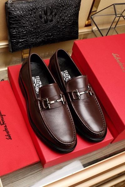 

G 2018 autumn bur ting men formal uit leather hoe black coffee de igner brand metal buckle decorate gentleman hoe