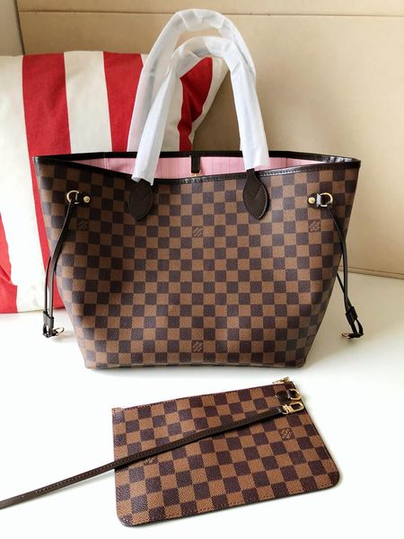 

Women houlder bag tote fa hion letter real leather cro body hopping bag for ladie 32 29 17cm n41358