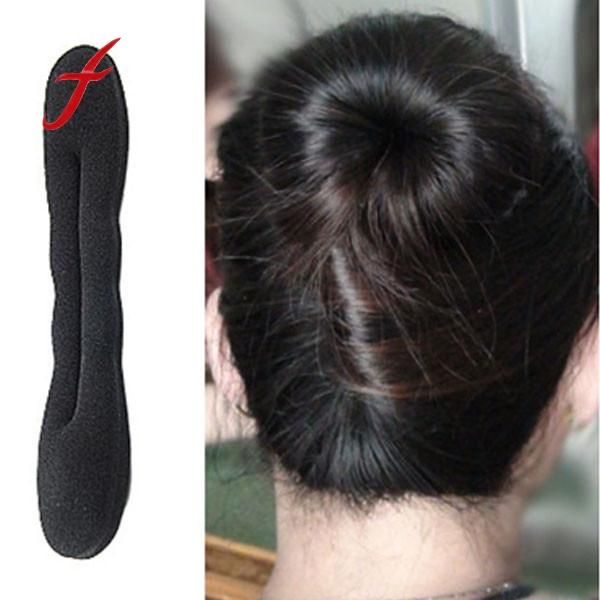 Women Magic Hairdisk Hair Device Donut Quick Messy Bun Updo Hair