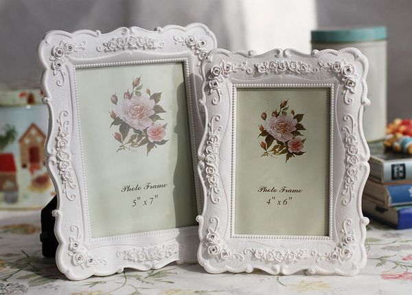 

selling white pastoral frame combination rose p frame creative p table picture desktop