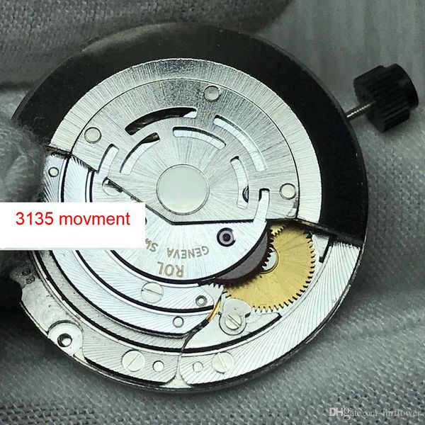 

Cal 3135 movement brand new china made hanghai replacement uper colne 3135 movement