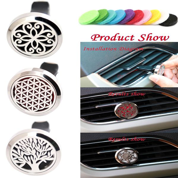 

Новый дизайн милый цветок 30 мм Магнит диффузор 316 нержавеющей стали кулон автомоб