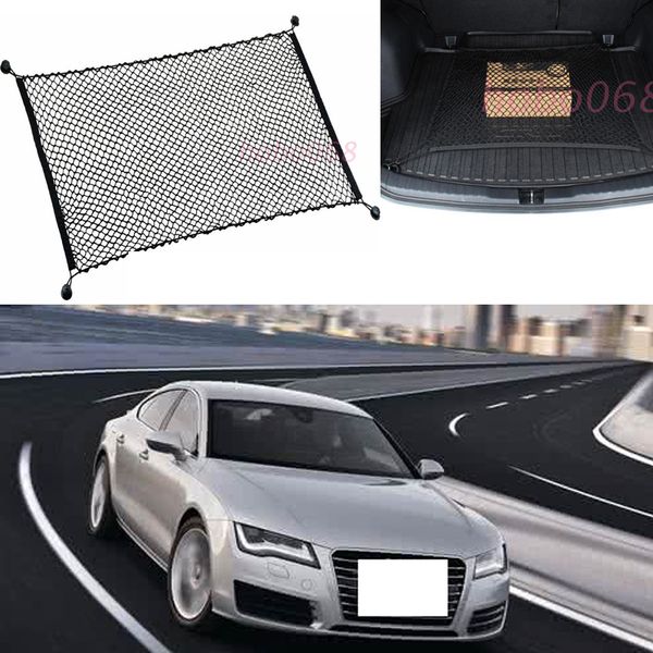 

for audi a7 car auto rear trunk cargo organizer storage seat plain vertical net luggage organizer nylon liner cover