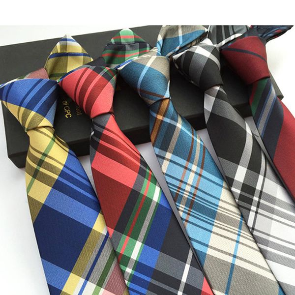 

100%silk striped ties men stropdassen heren wedding cravate pour homme jacquard woven necktie party business formal, Black;blue