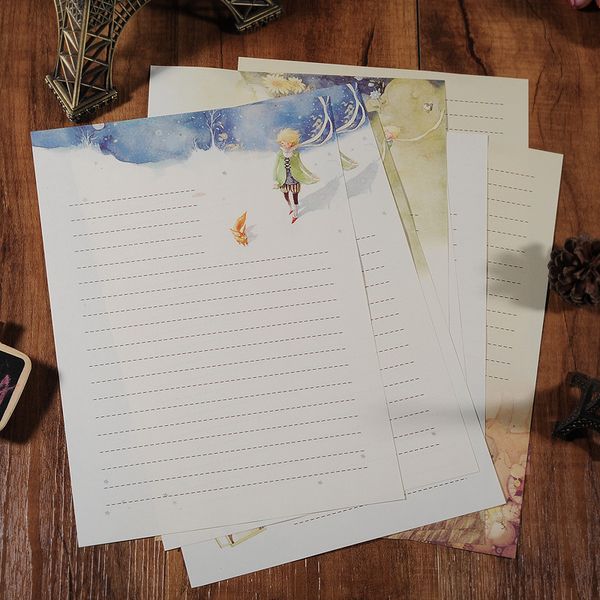 

1pcs [] a little prince in the fairy tale stationery set of 8 printable prints