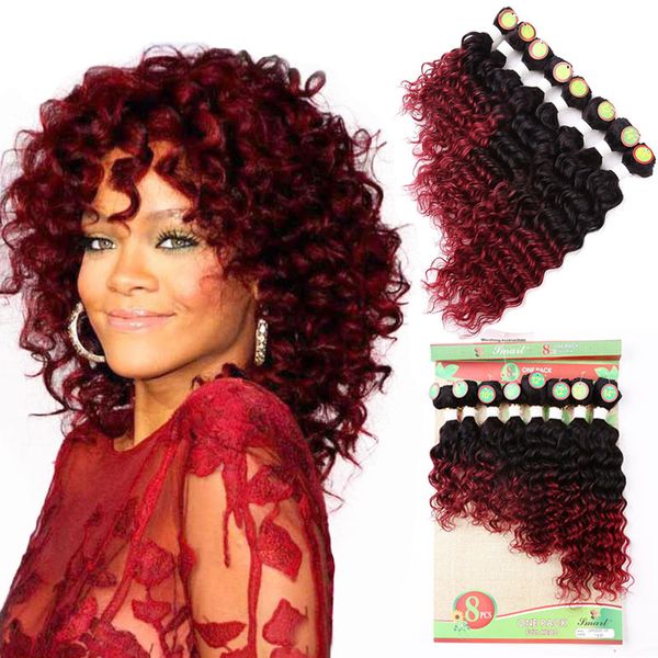 2020 Rare Hair 8 14inch Deep Wave Sew In Hair Extensions