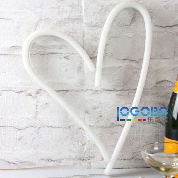 2019 Cool Neon Love Heart Signs Light Led Neon Art Home Bedroom Coffee Tea Shop Wall Glass Open Displays Gift With Remote Dimmer Custom From