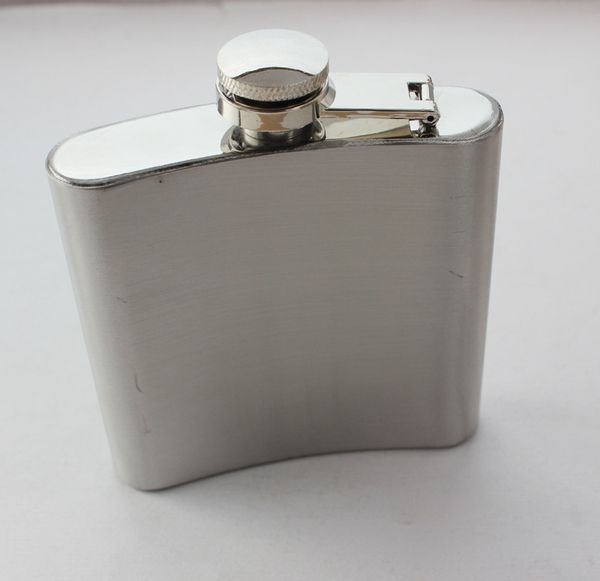 

6oz alcohol stainless steel hip flask with funnel in black gift box