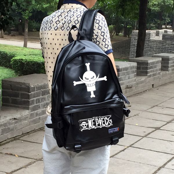 

anime one piece cosplay fashion casual large backpack men and women backpack
