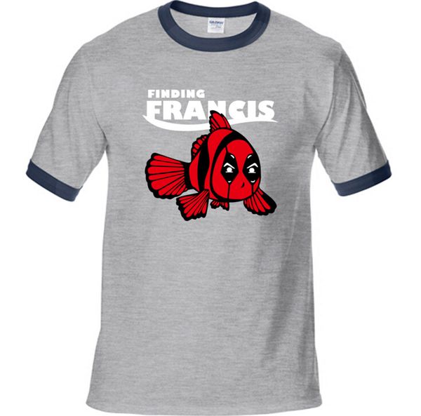 

Fish Printing T-shirts Short Sleeve Casual Cute T-shirt For Kids And Young Men