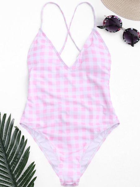 pink beachwear