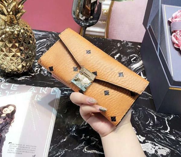 

2017 корейский моды печати длинный кошелек дамы большой емкости M бумажник карты пакет 02