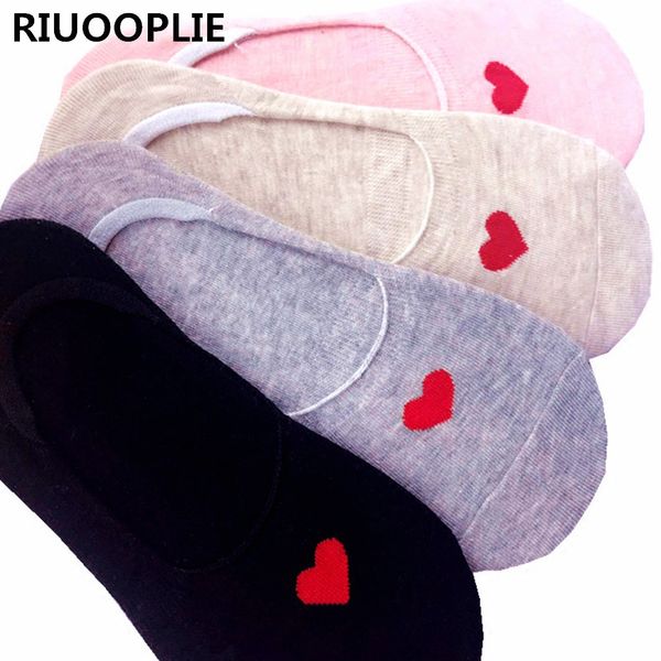 

riuooplie 5 pairs summer slipper socks ladies cute invisible boat sock girls fashion low sock, Black;white