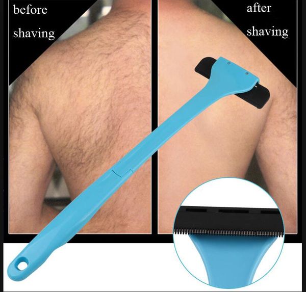 Men Manual Back Hair Shaver Blade Trimmer Do It Yourself Whole