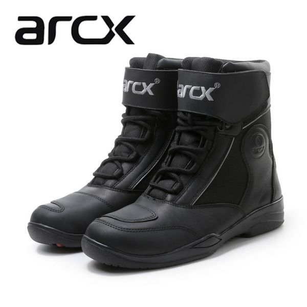 

arcx cowhide leather outdoor motorcycle shoes wrestling riding shoes racing to help locomotive motorcross boot