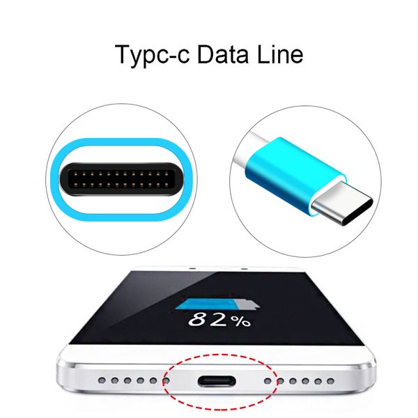 

2018 fast shipping multi length type c data transfer braided cable fast charging data type-c usb cable for huawei usb cable