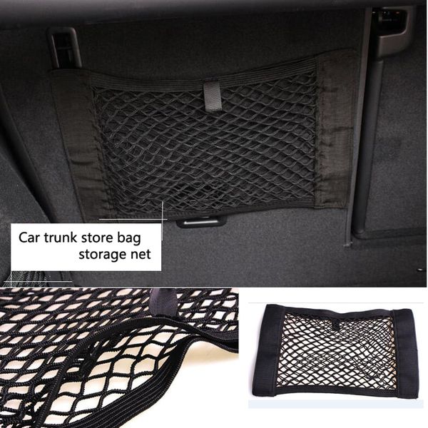 

new car trunk store bag storage net case holder for seat universal for all car