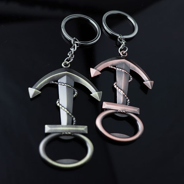 Новая популярная мужская вечеринка Party Place Botter opener Keychain Позолоченное цепочковое кольцо для оптом