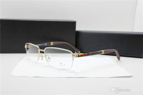 

mb 450 glasses alloy frame glasses frame restoring ancient ways oculos de grau men and myopia eyeglasses frames., Black