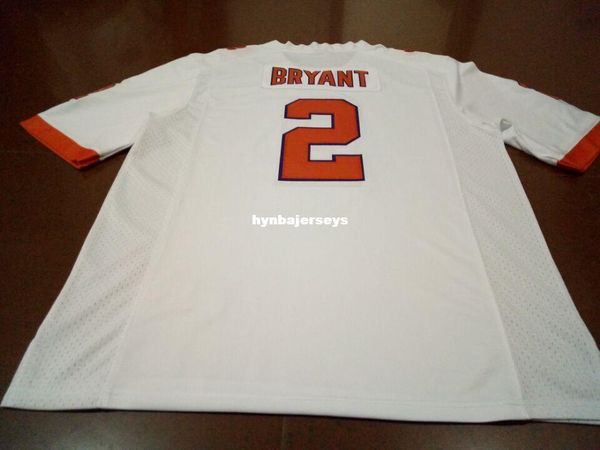

men clemson tigers #2 kelly bryant orange white college jersey or custom any name or number jersey, Black;red
