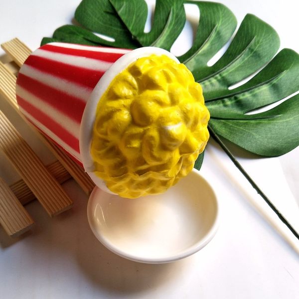 

pu slow rebound foam decompression toy simulation food popcorn