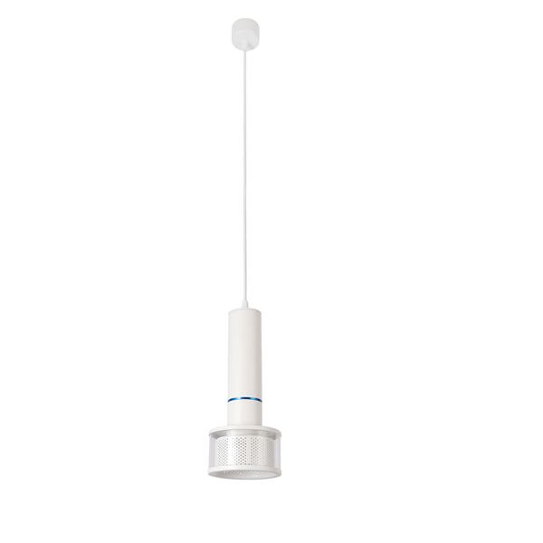 Cylinder Pipe Pendant Lights Loft Style Lustres E Pendent Lighting Spot Light White Aluminum Spray Paint Office Home Drop Ceiling Light Fixtures