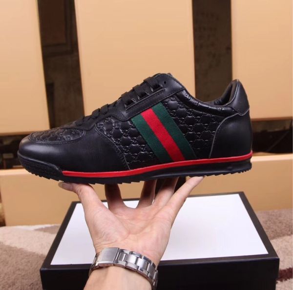 

2018 new arrival mens casual shoes men sneakers men fashion luxury shoes sheepskin insole model, Black