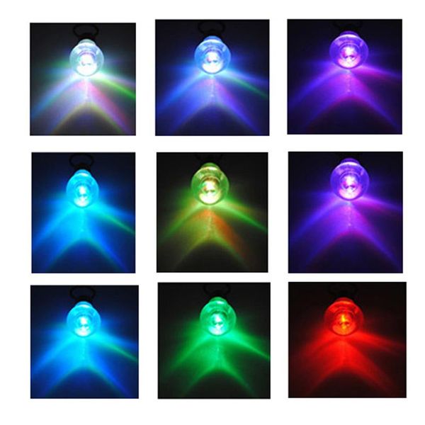 

mini led flashlight key chain change color led light mini bulb torch keyring keychain, Silver