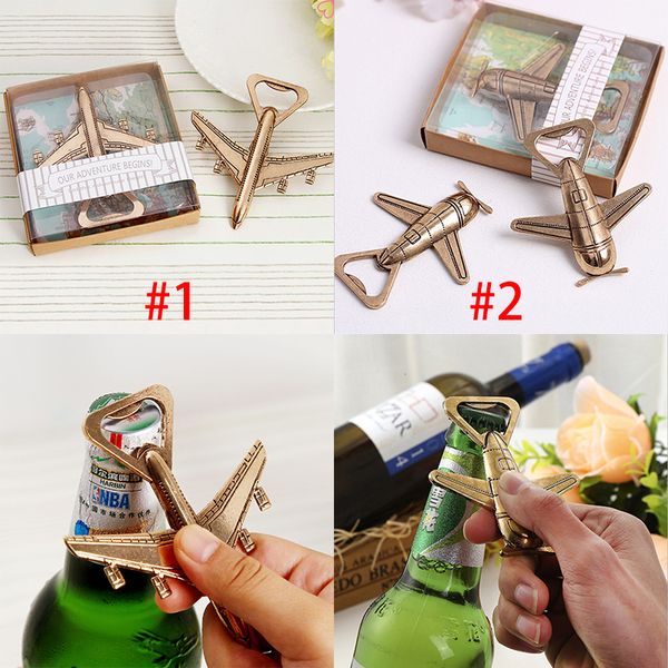 

helicopter airplane bottle opener antique alloy plane shape beer wine opener wedding gift party favors kitchen bar tool retail pack wx9-507