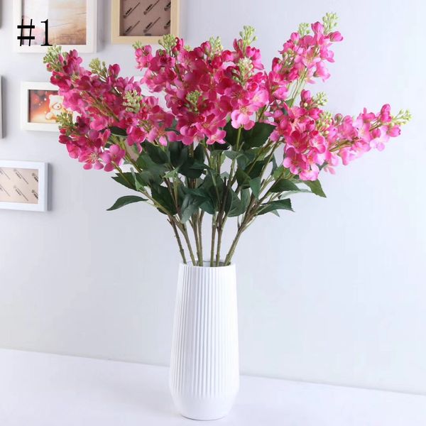 

фиолетовый синий высоко silmulated искусственный цветок антирринум snapdragon для большой