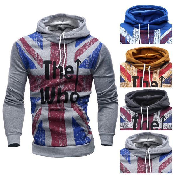 

new fashion slim casual men's sweater long sleeve soft after the national version of the hooded sweater solid color shirt 4xl, Black