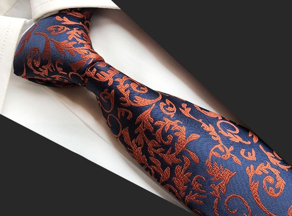 

8cm necktie paisley pattern men ties 1200 stitches high density cashew flowers neckwear suit accessories, Blue;purple